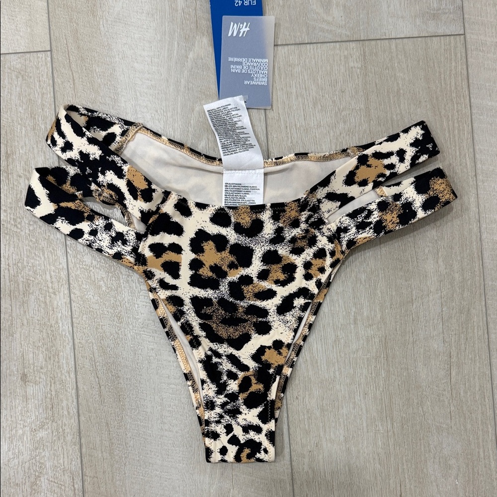H&M Animal Print Bikini Bottoms